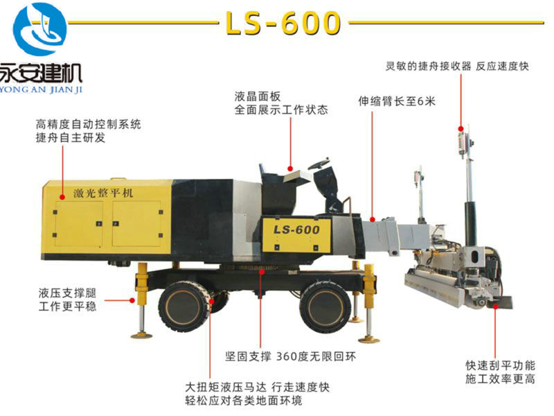 伸縮臂激光整平機(jī)LS-600